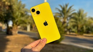 iPhone 14 YELLOW: is it the best? My EXPERIENCE of use