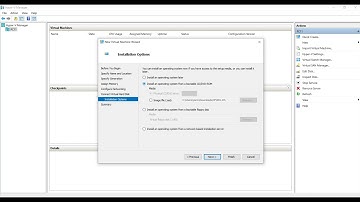 create vm for checkpoint management server on Hyper-V
