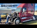 Rebuilding A Totaled Freightliner Cascadia (Part 1)