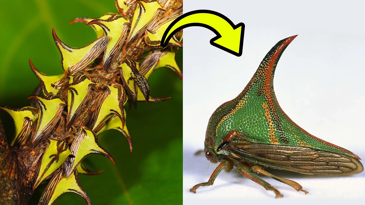 ЭТО НАСЕКОМОЕ ПРИТВОРЯЕТСЯ ШИПОМ, ЧТОБЫ ВЫЖИТЬ!