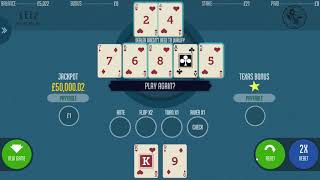 Play TEXAS HOLD'EM Bonus Poker Online - The Virtual Games screenshot 1