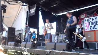 Every Time I Die Live @ Pomona Warped Tour 2010