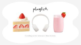 【playlist】strawberry milk slice | jazz lofi for reading 🎧 screenshot 4