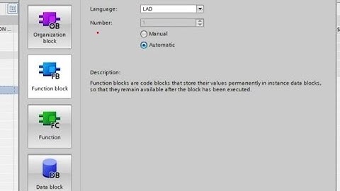 TIA PORTAL: Function Blocks in Siemens PLC : Star -Delta Starter using Function Blocks