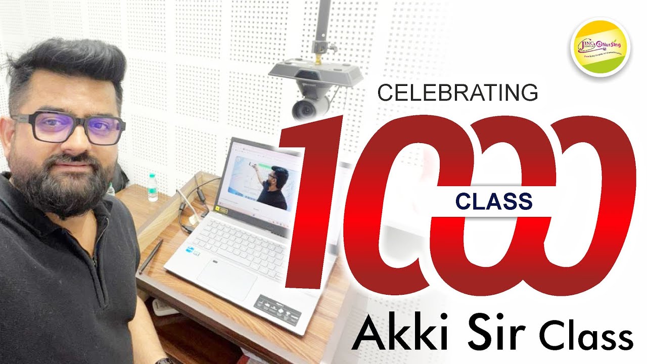 CELEBRATING 1000 Class By Akki Sir