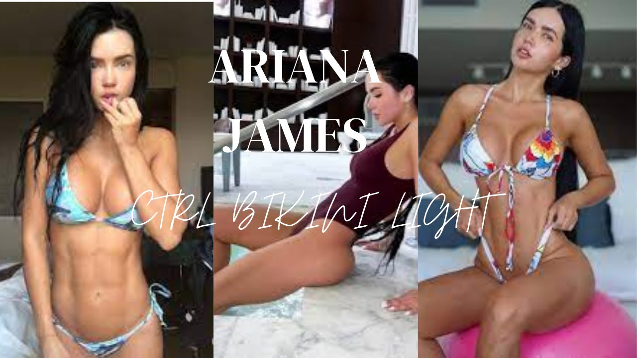 Bikini compilation ! Ariana James - YouTube