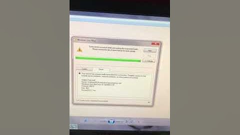 Fix windows Live Mail Error ID 0x800CCC0F