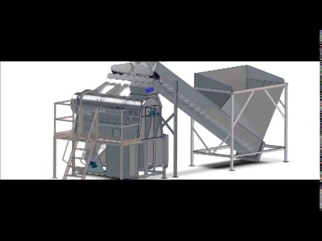 Twister Food Waste and MSW Depackager Organic Separator