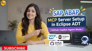 ABAP MCP Server in Eclipse ADT | AI Writes ABAP Code with GitHub Copilot