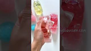 Sparkling Crystal Toothpaste Slime - Glitter ASMR Stress Relief Toy#diy #squishy #chiboki #handmade