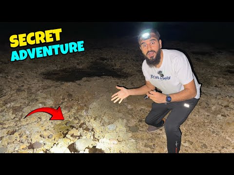 Adventure trip to secret place at night 😳