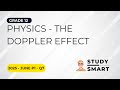 Grade 12 Science | Physics | June 2025 | P1 | Question 7 (The Doppler Effect) (Step-By-Step)