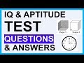 IQ AND APTITUDE TEST QUESTIONS AND ANSWERS! (How To Pass Psychometric Tests)