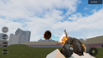 Gravity gun in Rays mod (In Roblox)#roblox#gaming#trending