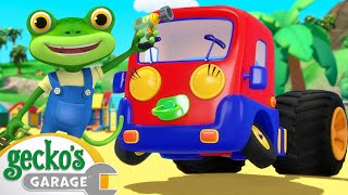 Baby Truck Beach Buggy | Gecko's Garage | New Episode | Trucks For Children | Cartoons for Kids