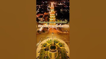 Quãng trường 16/4 Phan Rang - Tháp Chàm về đêm #ninhthuan #phanrang #dulich