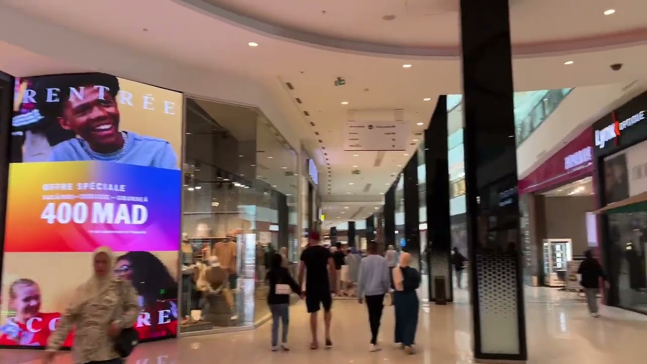 Small Tour of Morocco Mall 🛍️ | Casablanca’s Biggest Shopping Center