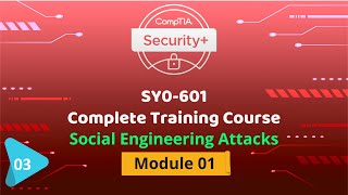 CompTIA Security+ SY0-601 | Module 01 - Social Engineering Attacks | Training Course | Urdu | Hindi