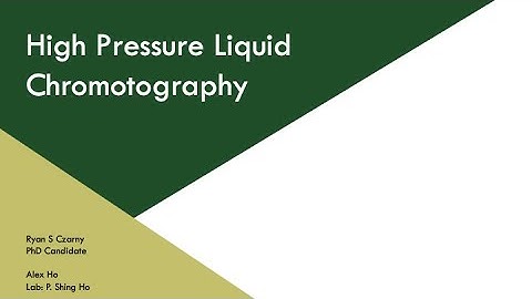 HPLC | CSU BMB Exploring Biochem