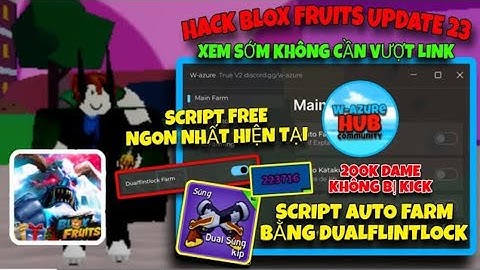 [OP Dual Flintlock] W-Azure + REDz hub | kill very fast With Dual Flintlock| auto farm terror shark