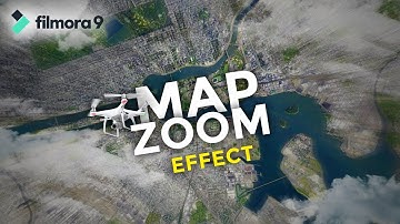 Cara Edit Video Map Zoom Effect | FILMORA TUTORIAL #10