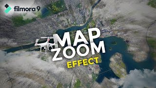 Cara Edit Video Map Zoom Effect | FILMORA TUTORIAL #10 screenshot 5