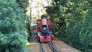 2021/12 ミシシッピ号】ウエスタンリバー鉄道1周 - YouTube