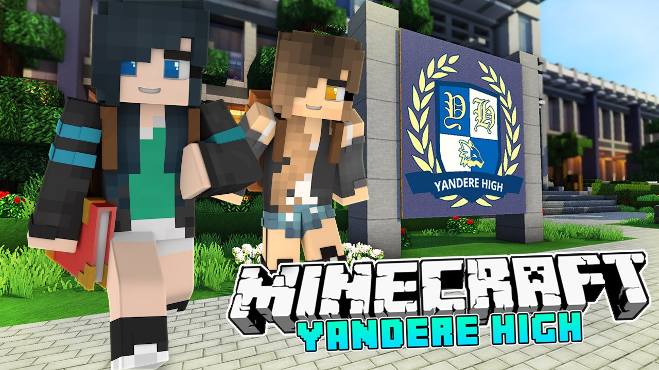 Yandere High School Funnehs First Day S2 Ep1 Minecraft Roleplay - itsfunneh merch back to school