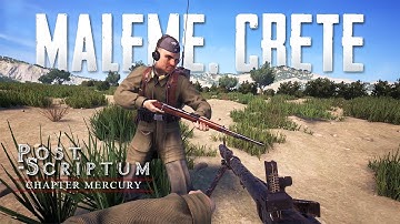 Post Scriptum Maleme Crete | Post Scriptum Chapter Mercury Gameplay | PS No Commentary Gameplay