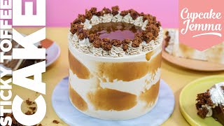 The Ultimate Sticky Toffee Cake from the BRAND NEW Crumbs & Doilies recipe book! | Cupcake Jemma