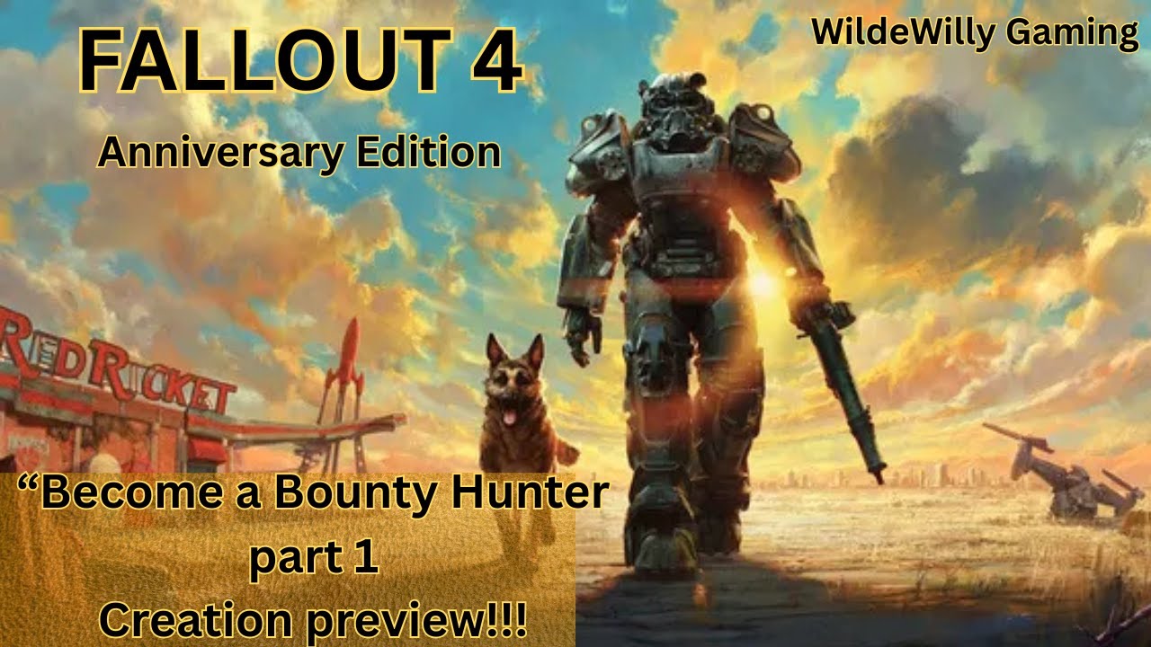 Fallout 4 AE – Become a Bounty Hunter! New Questline + Armor & Shotgun Rewards (Part 1)