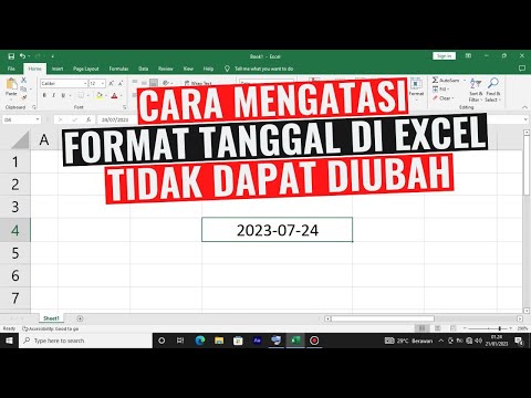 Video: Bagaimana cara memperbaiki pemformatan di Excel?