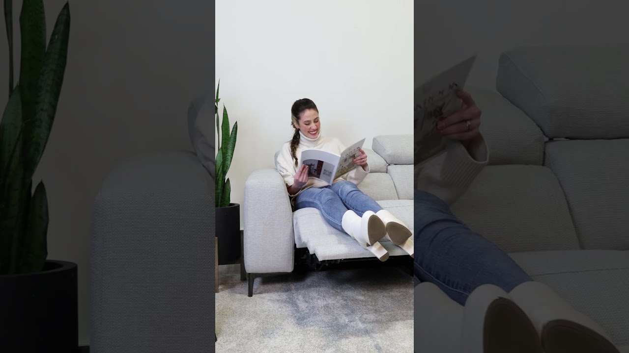 The Humble Large Sectional ✨ USB CHARGING | DUAL POWER RECLINERS | ADJUSTABLE HEADRESTS