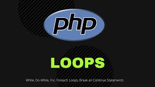 How to use loops in PHP