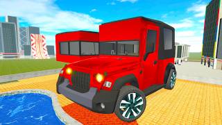 Franklin Change House to Giant Thar Car in Indian Bike Driving 3D