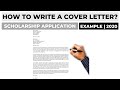 How To Write a Cover Letter For a Scholarship Application? | Example