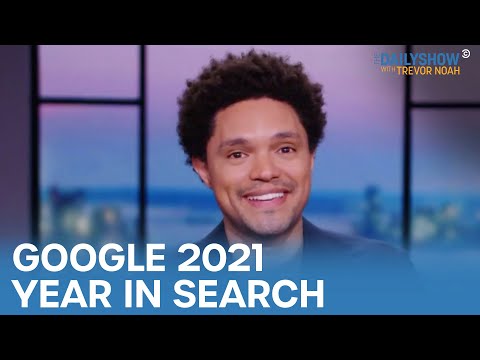 Google’s 2021 Year in Search - Healing, Recovery, Taking Care of Ourselves & Others | The Daily Show thumbnail