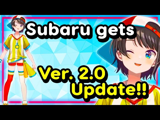 コロパル様 2点おまとめ ENG Sub】Oozora Subaru - Live2D Ver. 2.0 Facial Expressions
