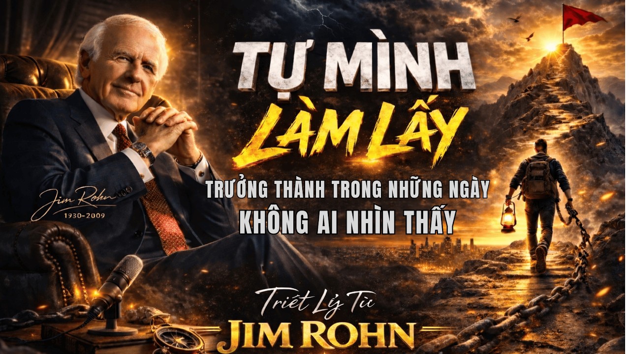 Tự Mình Làm Lấy – Trưởng Thành Trong Những Ngày Không Ai Nhìn Thấy | Triết Lý Từ Jim Rohn