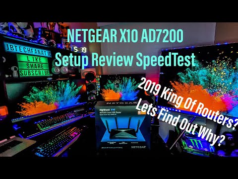 NETGEAR NIGHTHAWK X10 AD7200 SMART WI-FI ROUTER  Easy to Understand Review Setup & Speed Test!