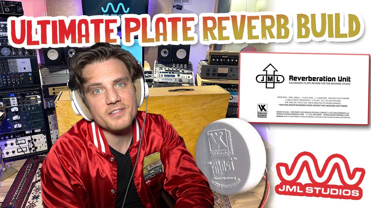 The JML Plate Reverb - Listening Tests and Build Process Notes 