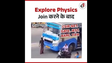 Shared by Student... We prepare students for CSIR-NET Physics , BARC, JEST, TIFR with one course