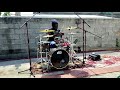 Drummer Fridge - DMX Ruff Ryder Anthem (Drum Tribute) #garage #sessions #dmx #backyardfun