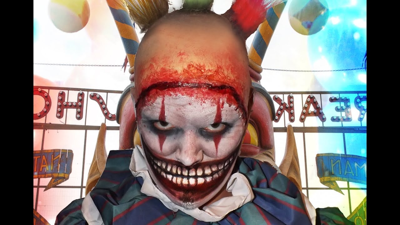 Twisty The Clown American Horror Story Freak Show Makeup