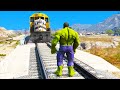 GTA 5 - HULK VS TRAIN