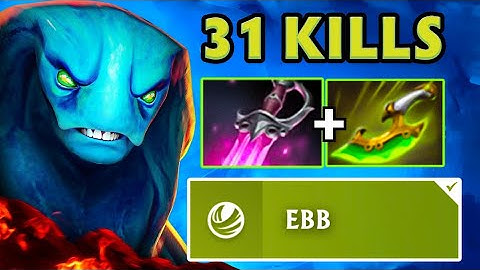 Swift Blink + Khanda Morphling 31Kills One Shot Burst Damage Safe Lane with 1450XPM Dota 2