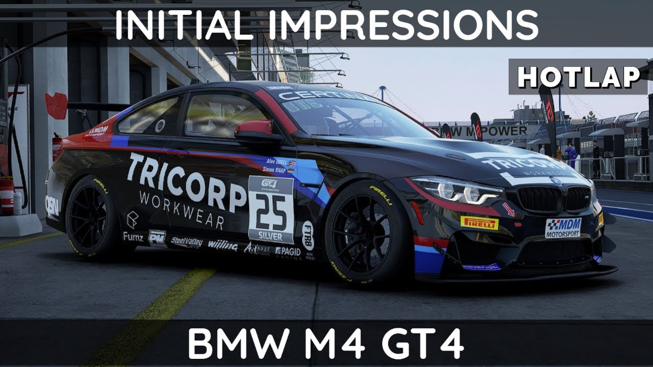ACC: BMW M4 GT4 | Initial Impressions | Hotlap | - YouTube