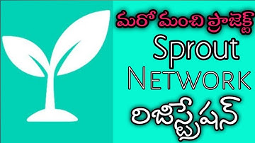 “Sprout Network Registration Telugu | Step by Step Process | Crypto Mining App"
