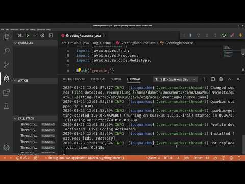Quarkus Tools for Visual Studio Code 1.3.0 release
