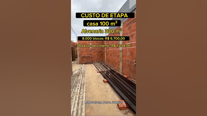 Custo de etapa na obra de alvenaria #construção #construcaocivil #reforma